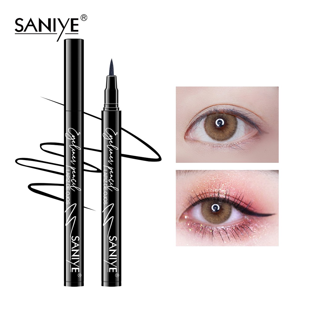 Eyeliner+Mascara SANIYE ZH4 Black Waterproof Eye Makeup 35g