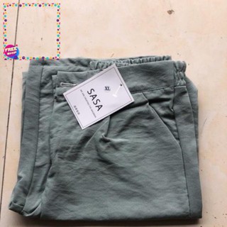 Quần Culottes chất vải Đũi