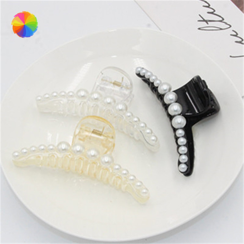 Kẹp Tóc Nữ Đính Ngọc Trai Xinh Xắn