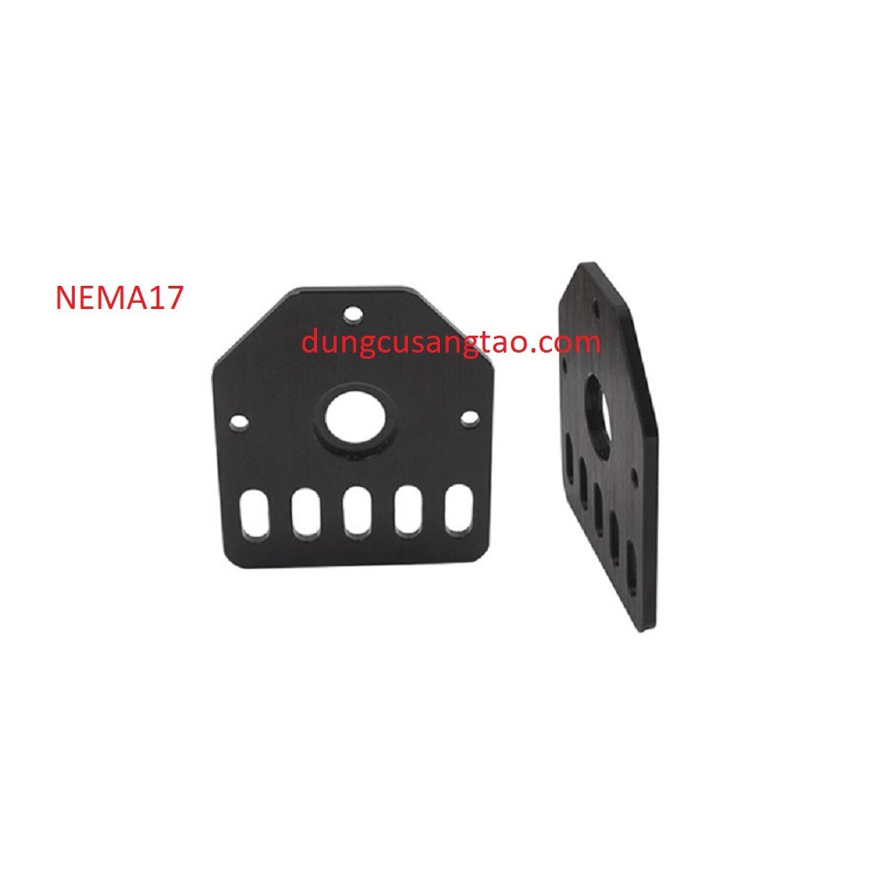 Miếng gắn phụ kiện cho máy in 3D Nema17 / nema23 (Threaded Rod Plate - NEMA17/23)