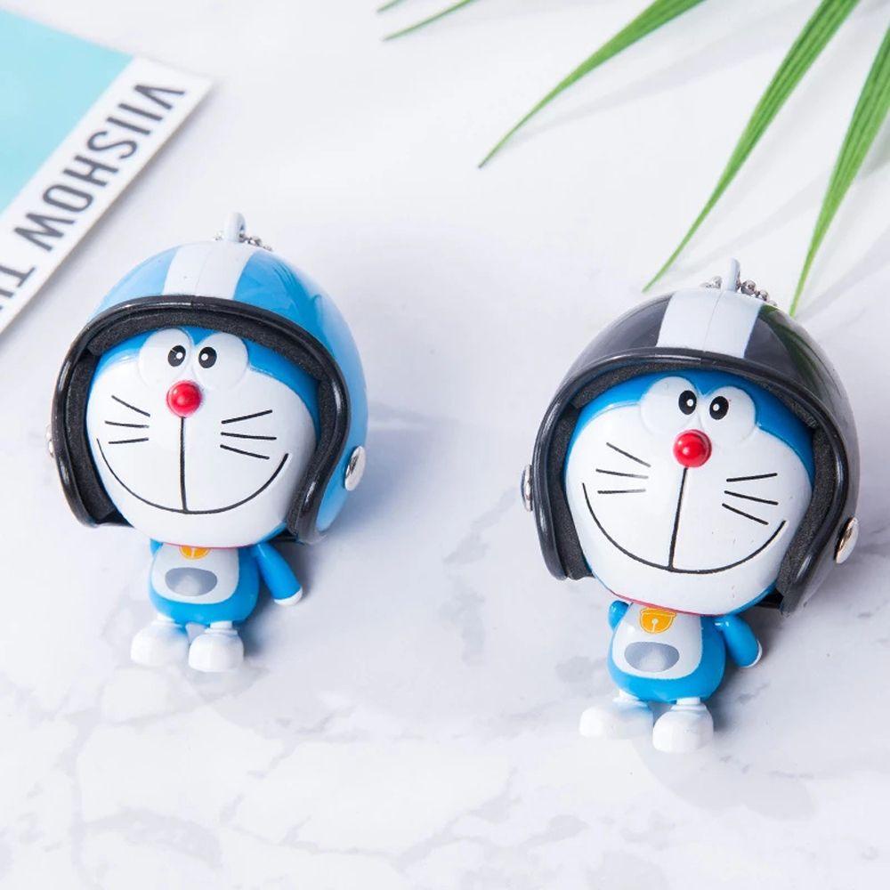 LANFY Móc Khóa Hình Nón Bảo Hiểm Hoạt Hình Đáng Yêu