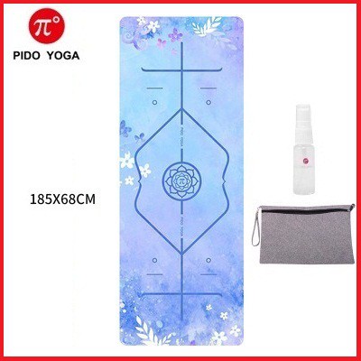 Thảm tập YOGA Gấp Gọn Siêu Mỏng 1,5mm Định Tuyến PIDO Cao Cấp