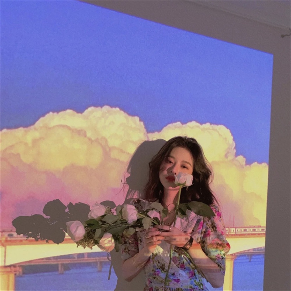 Máy Chiếu 8 Kiểu Phong Cảnh Phong Cách Hàn Quốc Cho Nữ