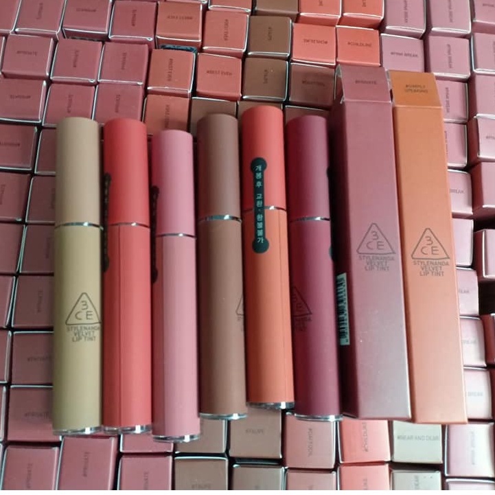 Son kem lì 3CE VELVET LIP TINt