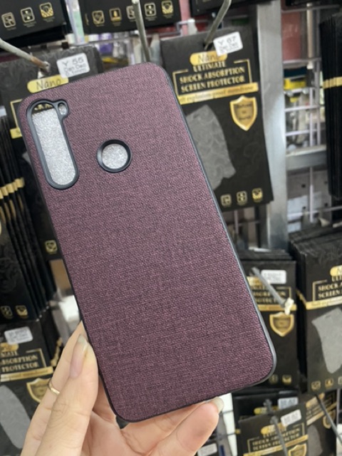 Ốp lưng Xiaomi Redmi Note 8 dẻo giả da màu cực đẹp