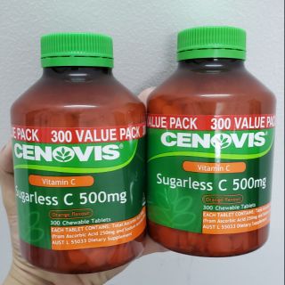 VITAMIN C KHÔNG ĐƯỜNG CENOVIS CỦA ÚC 300 VIÊN