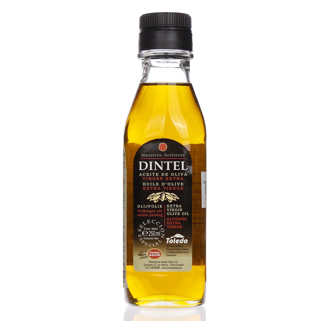 dầu oliu Dintel Extra Virgin siêu nguyên chất 125ml, 250ml, 500ml