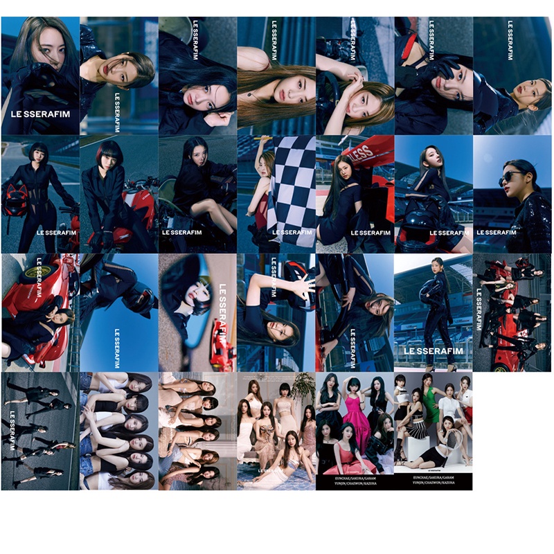 Hộp 54 Thẻ Ảnh LOMO 2022 Hình Thần Tượng Xinh Xắn