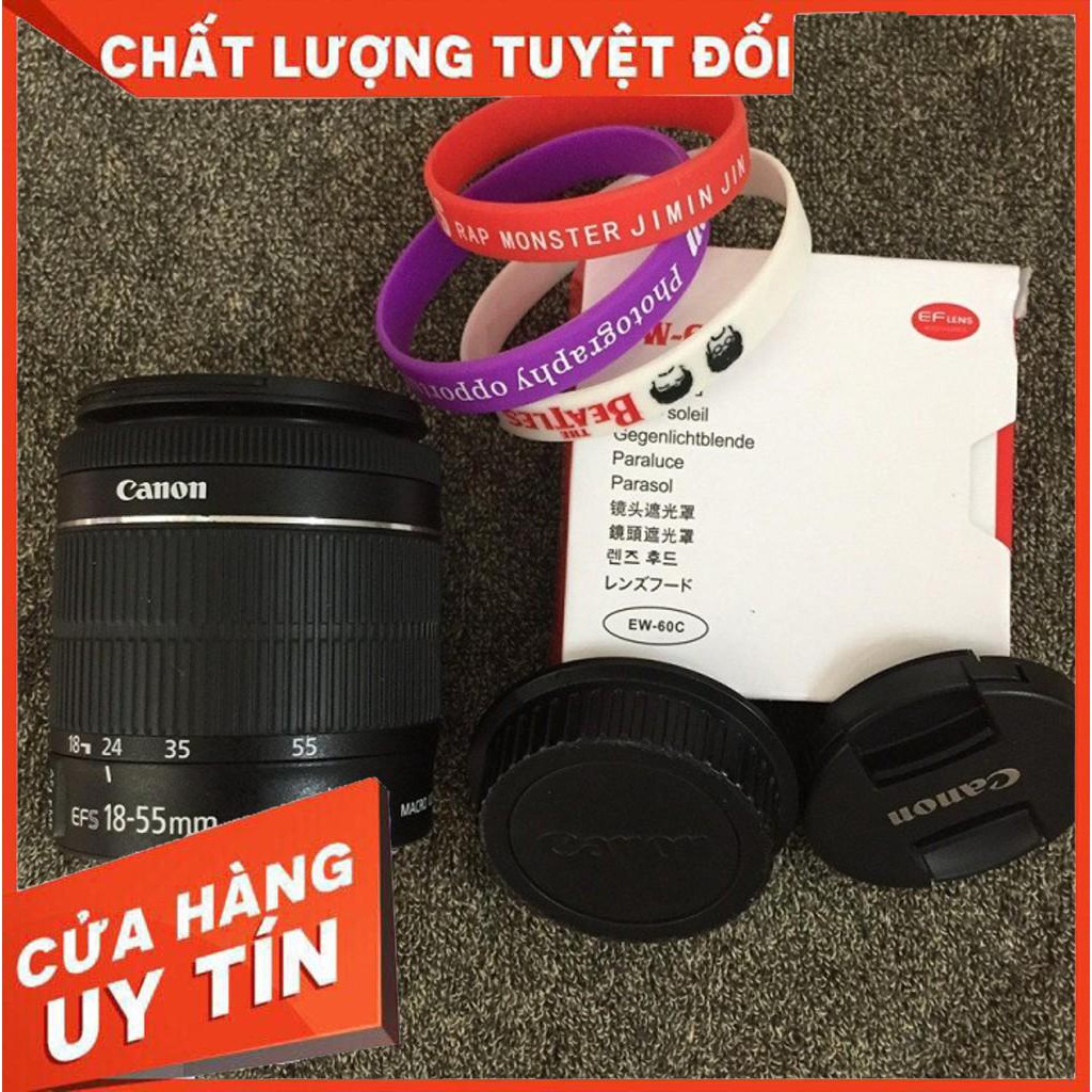 Ống kính Canon 18-55 is STM likenew