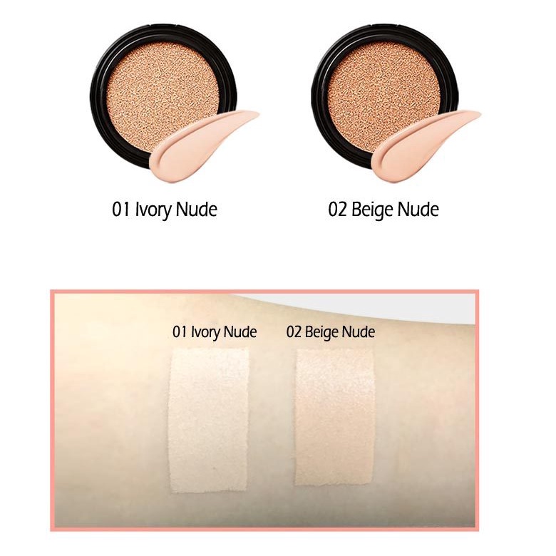 Phấn nước Nakeup Face One Night Cushion 2 kèm lõi phụ 14g