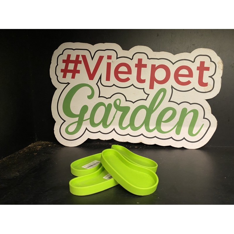 Máng nhựa bát ăn, bát nhựa cho bò sát cho thú cưng | Vietpetgarden