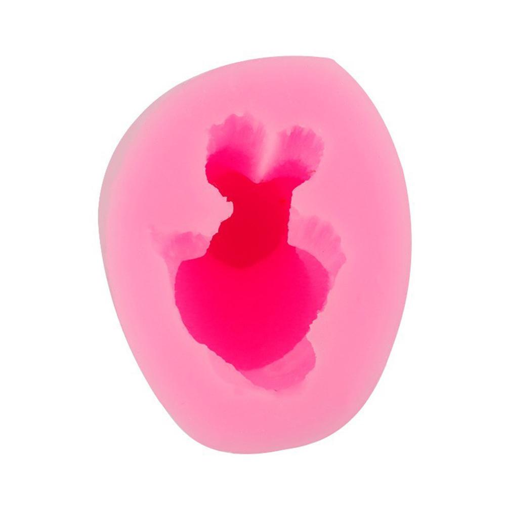 IVORY Khuôn Silicone Làm Kẹo / Xà Phòng Hình Thú Cưng Đáng Yêu DIY