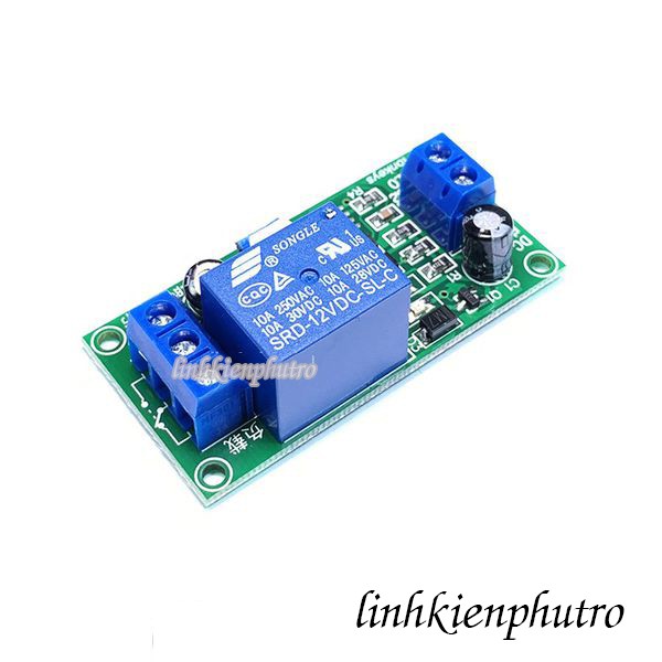 Mạch Trễ Ngắt Relay 0-60 Giây