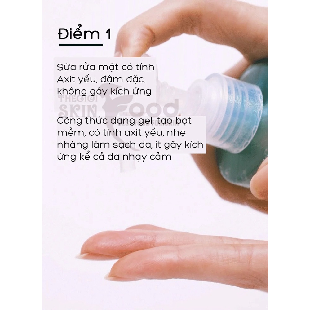 Sữa Rửa Mặt Dạng Gel Dịu Nhẹ Dr.G pH Cleansing Gel Foam 200ml