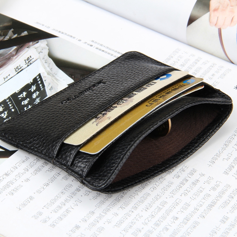 Men's Business Pocket Slim Thin ID Credit Card Money Holder Wallet