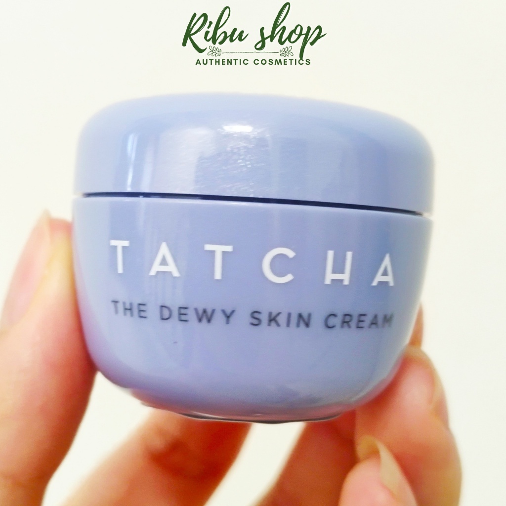 Kem dưỡng cho da khô Tatcha the dewy skin cream 10ml nobox - Ribu shop