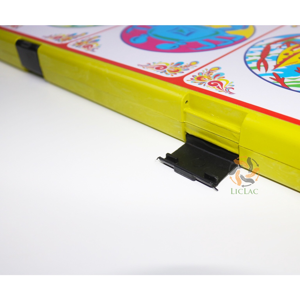 [Có VIDEO] Bộ đồ chơi Bầu Cua ( Bàn Nhựa + 3 Xúc Xắc Đá ) sản xuất tại Việt Nam, Đồ chơi trẻ em Boardgame