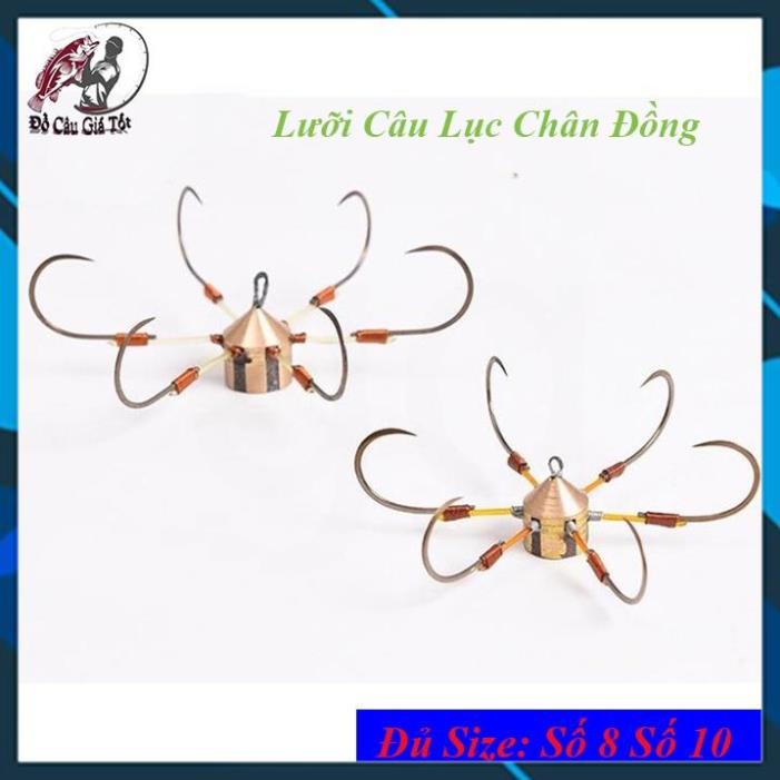 [Hàng Cao Cấp] Lưỡi Lục Chân Đồng, Lưỡi Câu Lục Tỳ, Lưỡi Câu Lục Bềnh Hàng Thửa