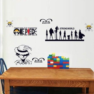 Decal dán tường One Piece - Luffy