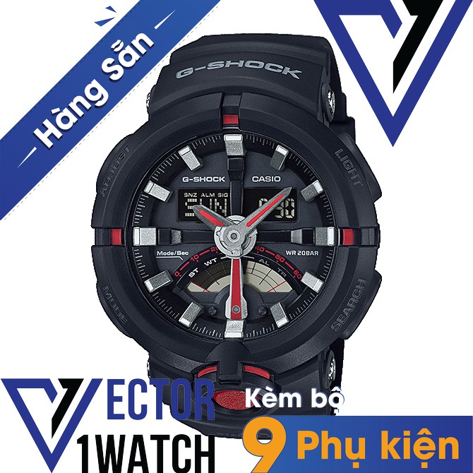 Đồng hồ thể thao nam nữ G-Shock GA-500-1A4 Full phụ kiện