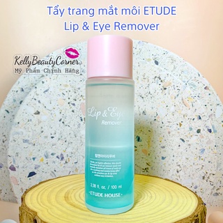Tẩy trang mắt môi Etude House Lip & Eye Remover