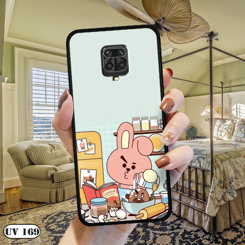 Ốp lưng nhám Xiaomi Redmi Note 9s/ Note 9 pro - in hình