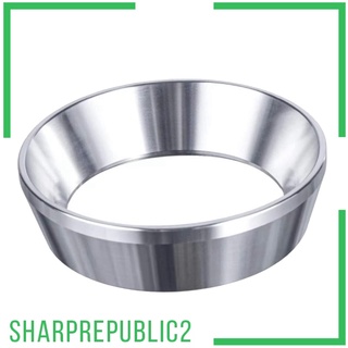 Stainless Steel Espresso Coffee Dosing Ring Funnel
