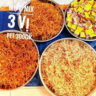 MỰC XÉ SỢI MIX 3 VỊ 300gr