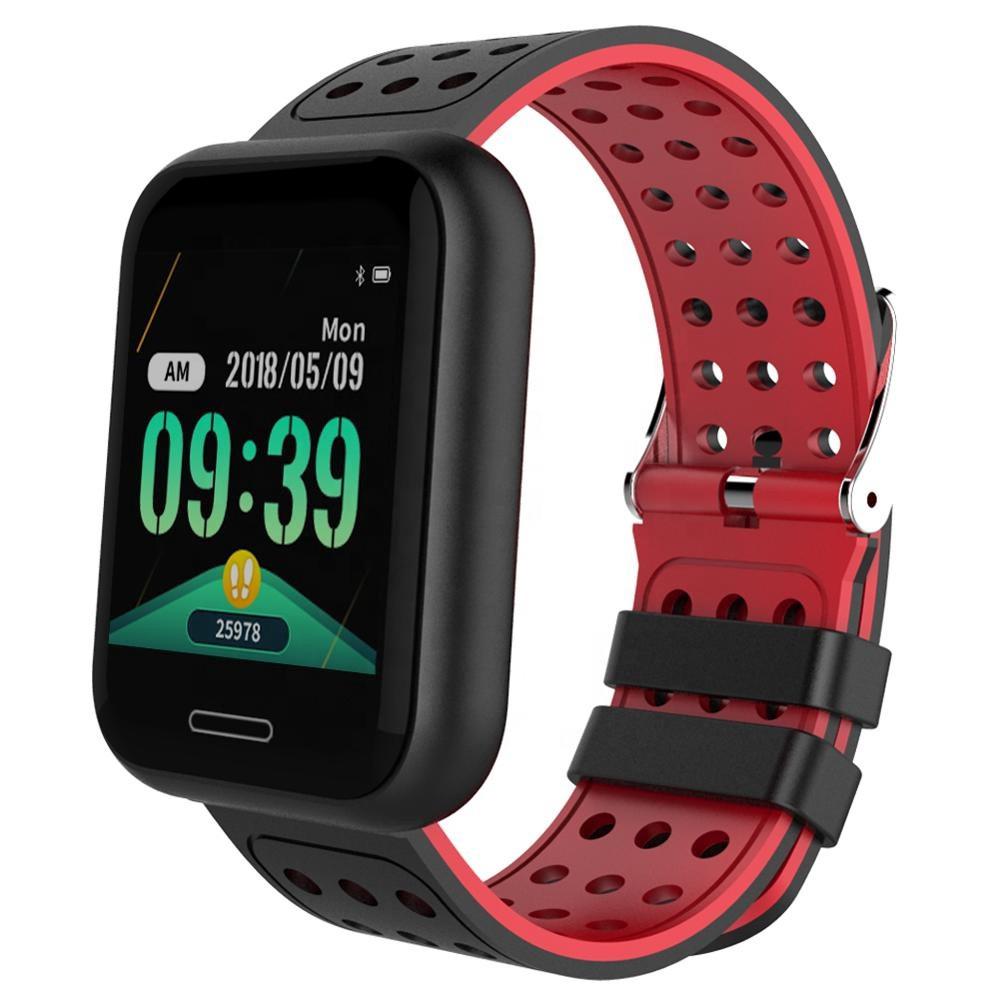 Đồng hồ thông minh chống nước theo dõi nhịp tim kết nối Bluetooth