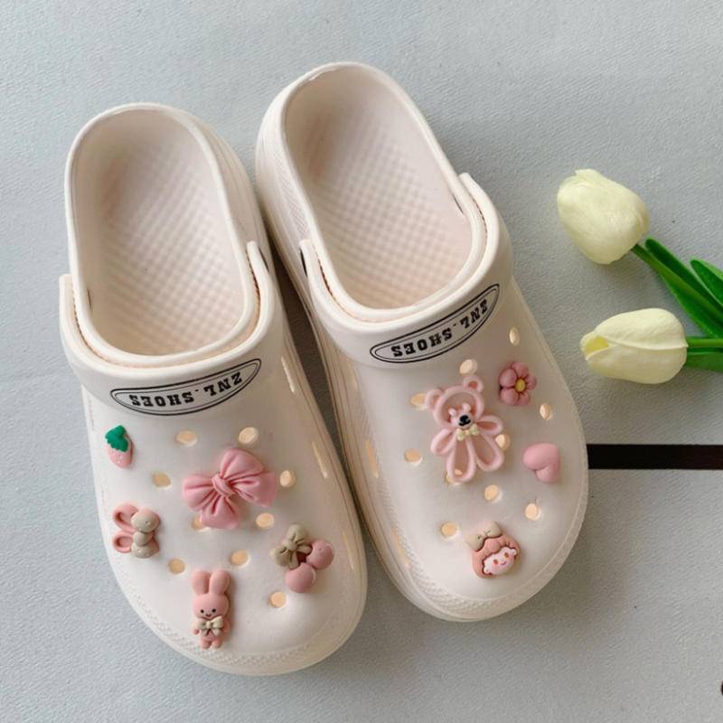 sticker dép crocsPhụ Kiện Dễ Thương Dùng Để Trang Trí Giày DIY