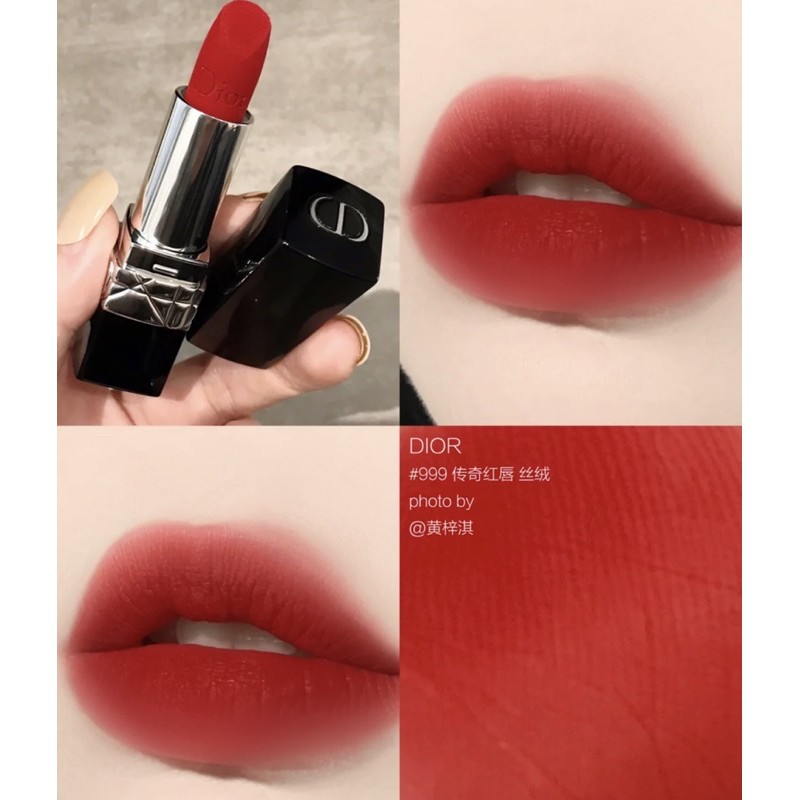 Son Dior Rouge màu 999 đỏ thuần minisize