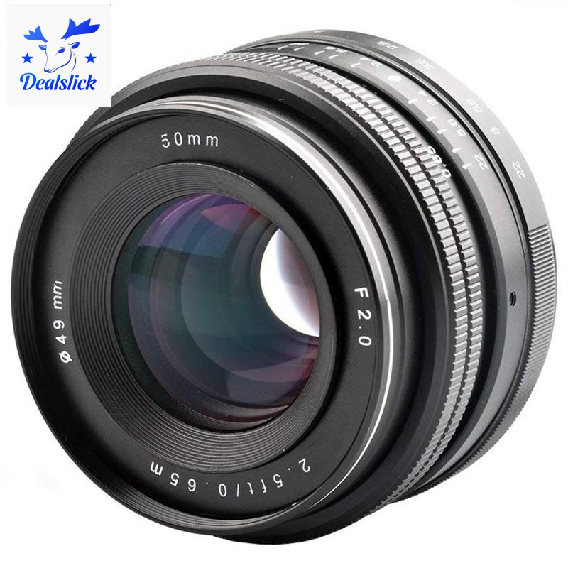 Ống kính lấy nét cho máy ảnh Sony Alpha a6000 a6300 a6500 A5100 A5 50mm