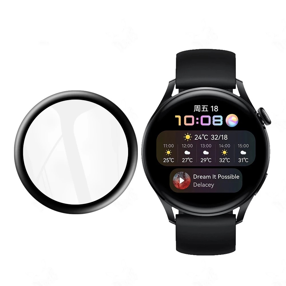 Kính cường lực JANSIN bảo vệ màn hình cho đồng hồ thông minh Huawei Watch 3
