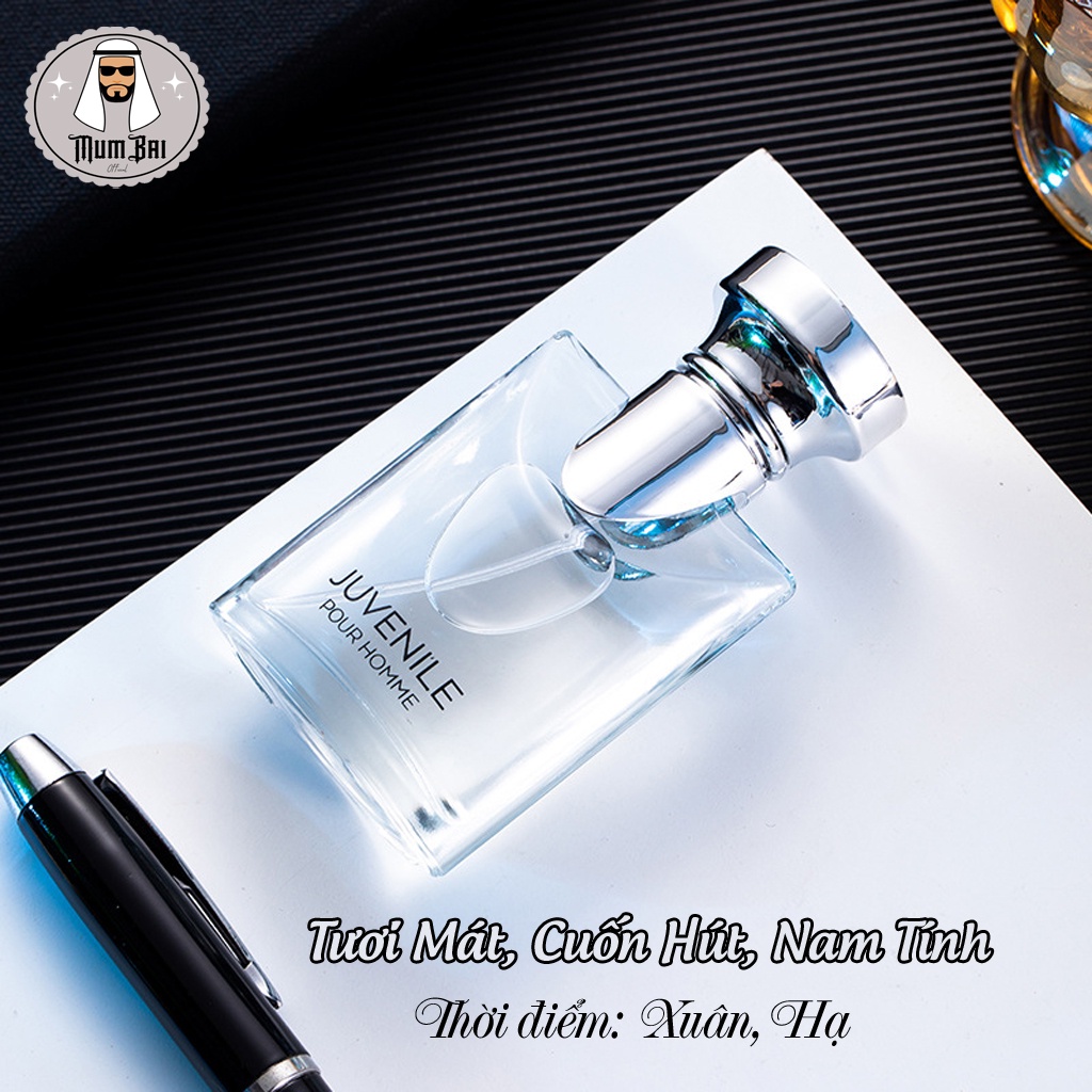 Set 4 Chai Nước Hoa Nam Chính Hãng Giá Rẻ Thơm Lâu , Nước hoa nội địa Pháp cao cấp POUR HOMME