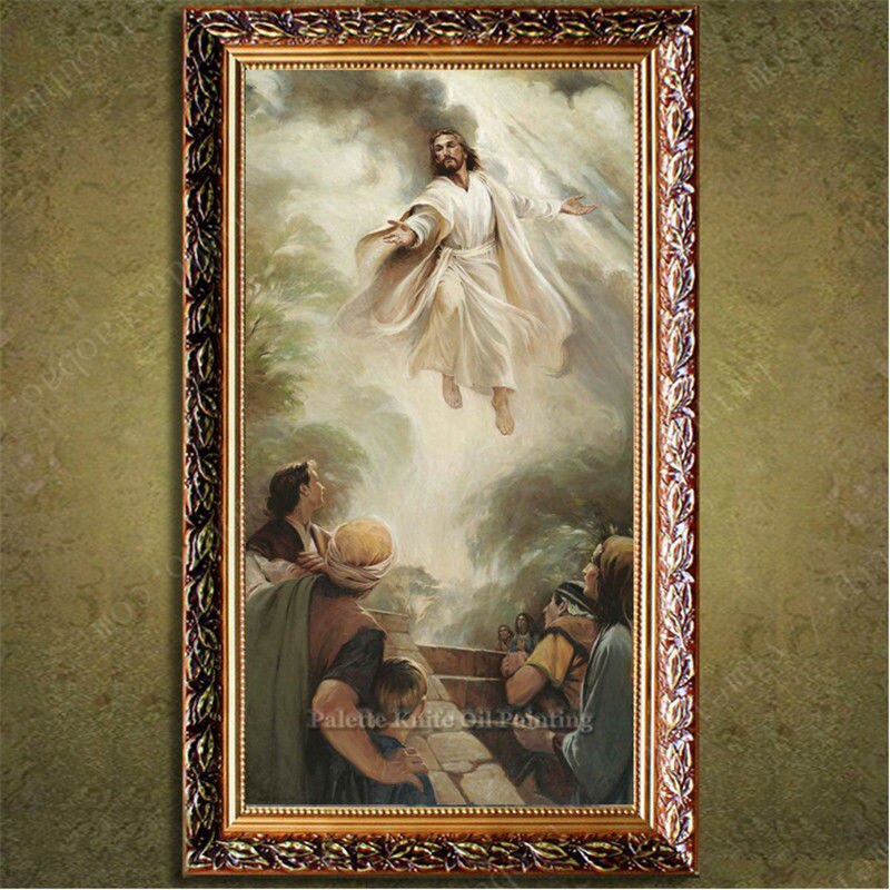 Tranh treo tường trang trí nội thất hình chúa Jesus chất lượng cao