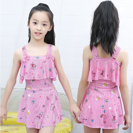 Bikini Đồ Bơi 1 Mảnh Trẻ Em Đáng Yêu