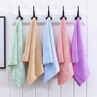 Sét 3 Khăn mặt lông cừu xuất Hàn KT 30*50 cm