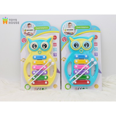 Đàn gõ Xylophone hình cú mèo đáng yêu Toys House