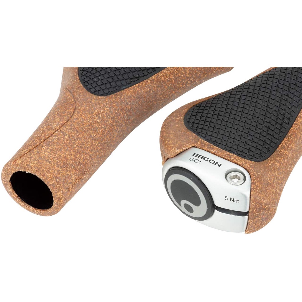 Tay Nắm Xe Đạp ERGON GC1 Full Box Chất Liệu Organic Thiết Kế Công Thái Học Tương Thích MTB/Touring/City