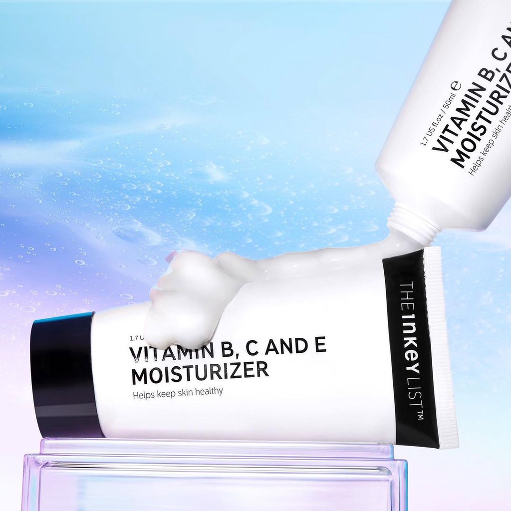 Kem Dưỡng Ẩm The INKEY LIST Vitamin B, C And E Moisturizer sáng da cho da dầu mụn