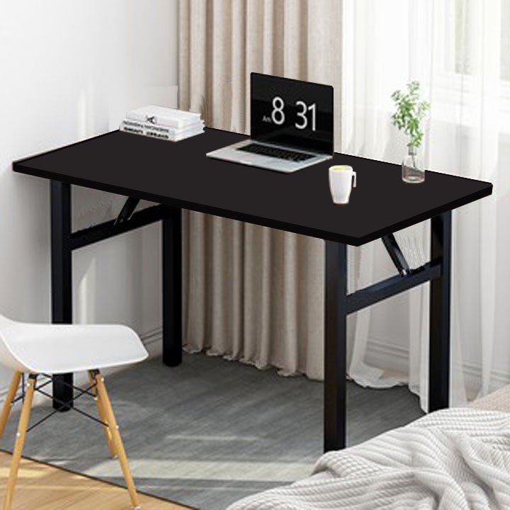 bàn làm việc chân gấp gọn( hàng chắc chắn ko rung lắc) Kích thước: D100cm x R50cm x cao 75cm. | WebRaoVat - webraovat.net.vn