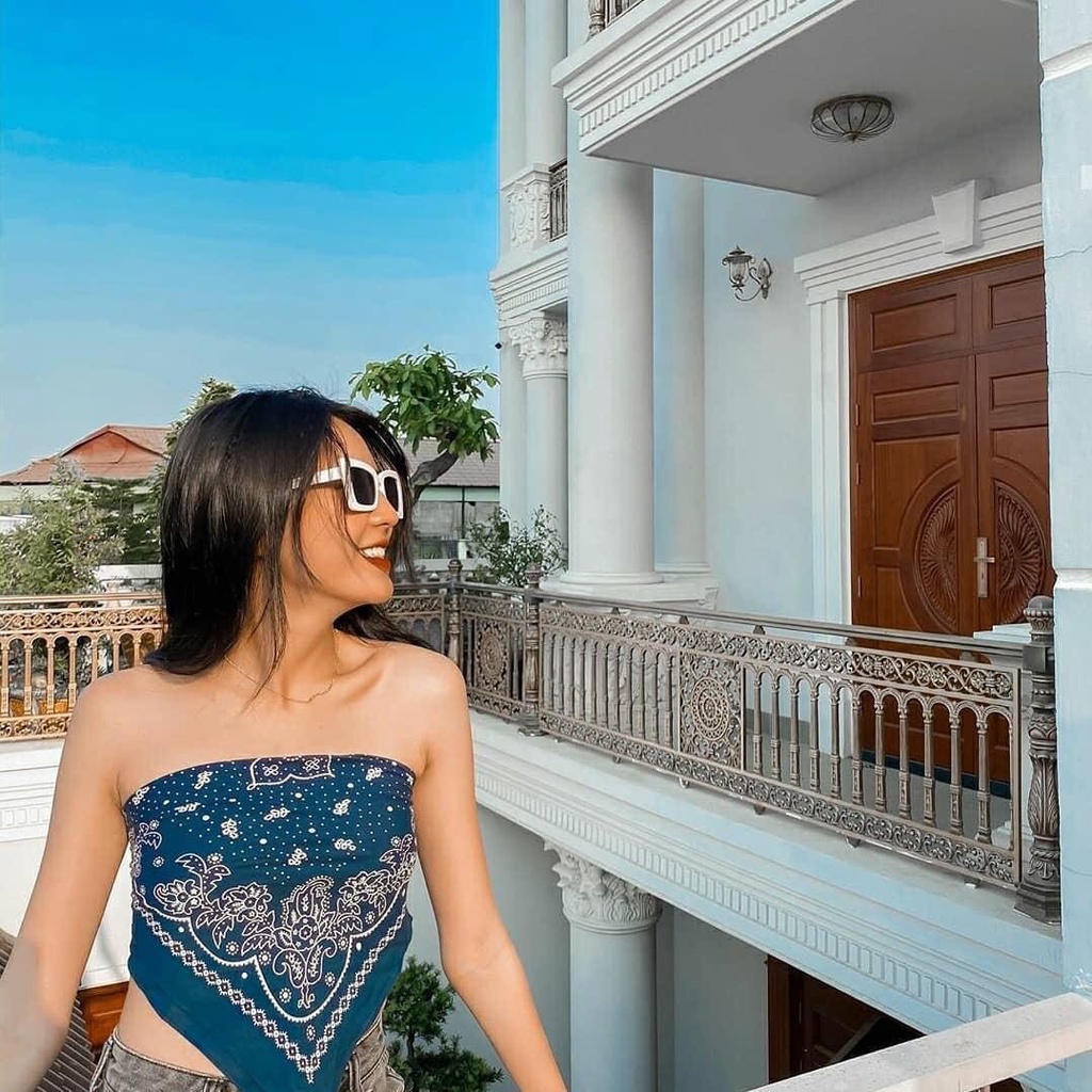 Kính râm mát nữ mắt mèo phong cách Hàn Quốc kính thời trang chống tia UV bảo vệ mắt siêu cute đẹp giá rẻ 037