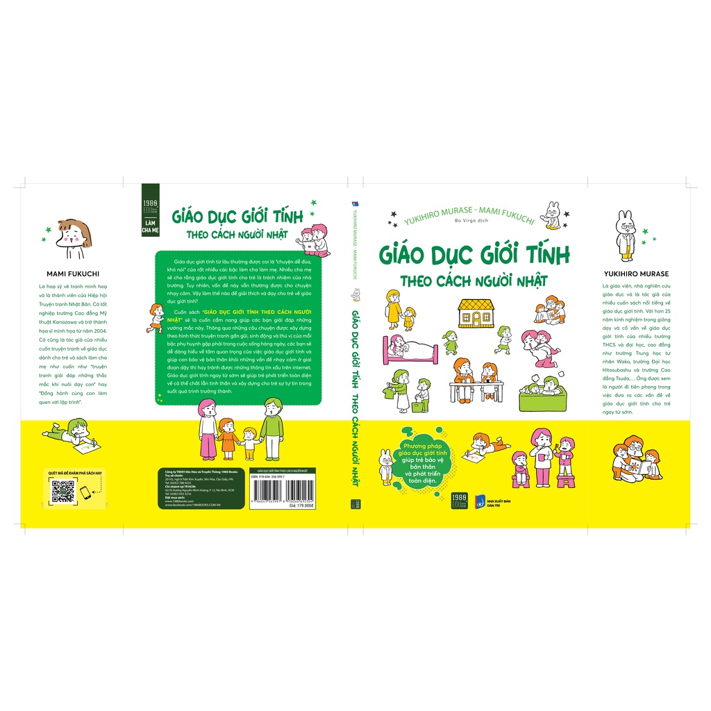 [Mã LIFESBC9C giảm 10% đơn 120K] Sách - Giáo dục giới tính theo cách người Nhật - 1980books