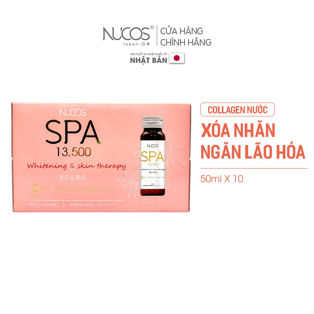 Collagen chống lão hóa săn chắc da Nucos Spa 13500 50ml x 10 chai | BigBuy360 - bigbuy360.vn
