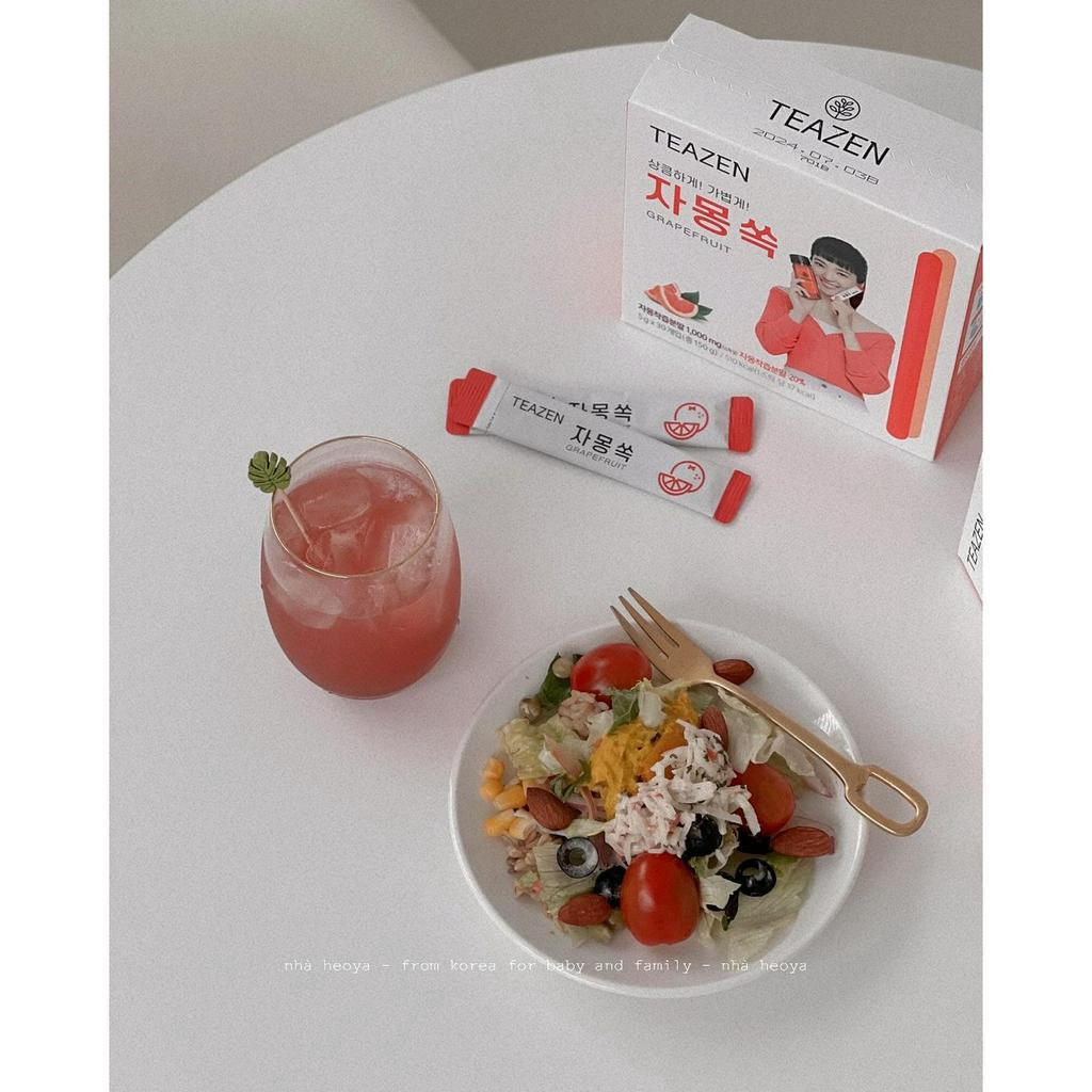 Trà thanh nhiệt lên men tự nhiên TEAZEN KOMBUCHA Hàn Quốc