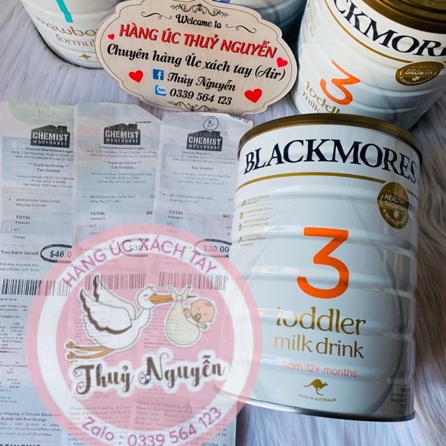 Sữa Blackmores Úc 900g