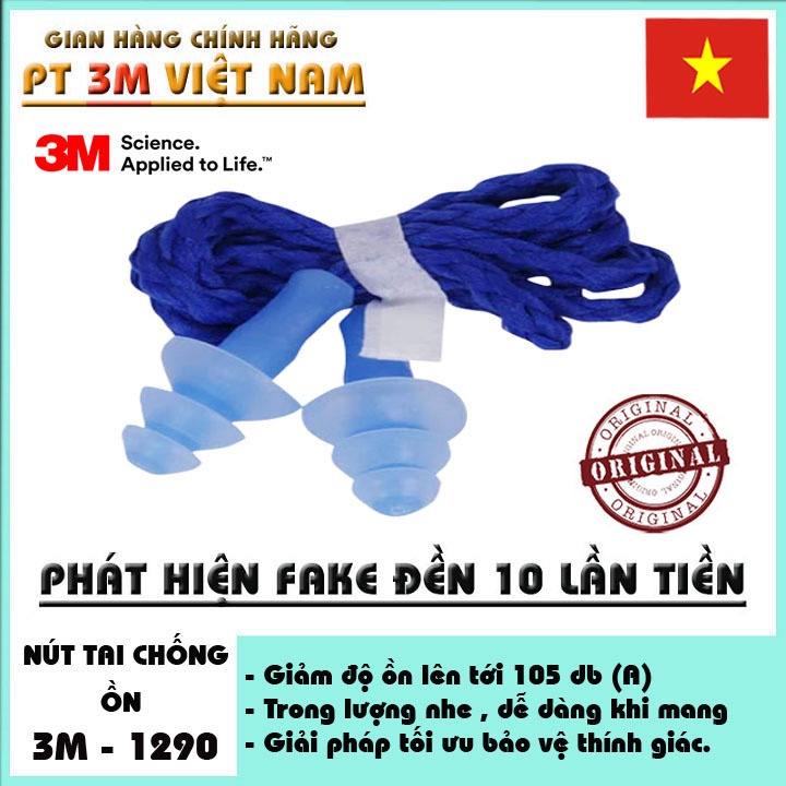 Nút bịt tai chống ồn 3M 1290