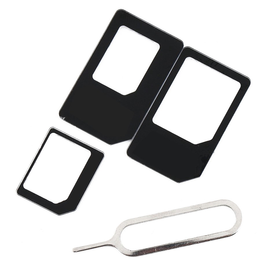 (orb) Bộ Chuyển Đổi Thẻ Sim 4 Trong 1 Chất Lượng Cao Cho Iphone 4 5 Ipad