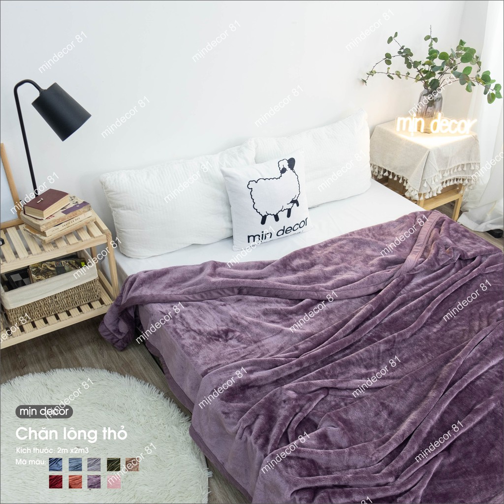 Chăn Lông Thỏ ☀️FREESHIP☀️ Chăn Lông Tuyết Muji ULTIMATE BLANKET - Chăn Hè Thu Đông