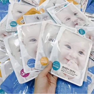 [COMBO 5 CÁI] Mặt nạ, mặt nạ dưỡng da Baby skin Bioaqua cao cấp LẺ MIẾNG nội địa Trung CHÍNH HÃNG-DÀNH CHO MÙA HÈ